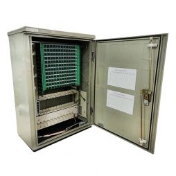 144 core Fiber Optical Distribution Cabinet ODF For FTTH Network Storage