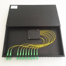 2x8 Rack Mount PLC Splitter