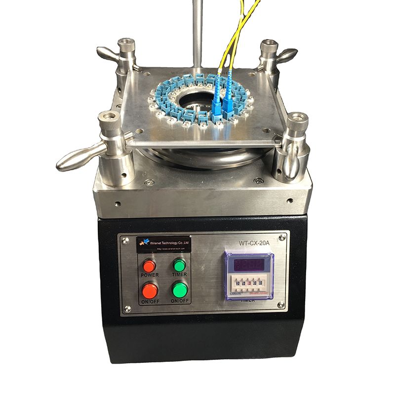 Aimple Operation Grinding Square Vibration Wheel Fiber Optic Polishing Machine