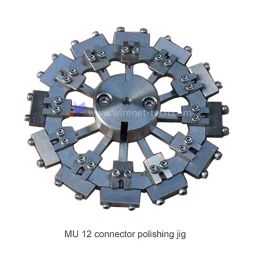 MU Fiber Optic Polishing Jig for Central Pressure Polishing Machine