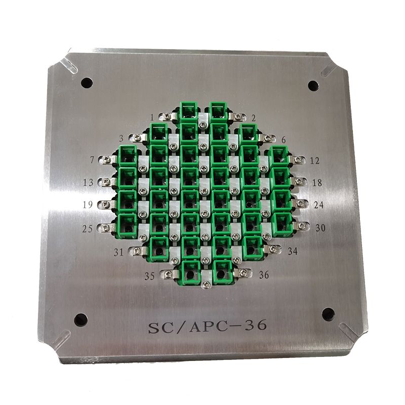 36 port SC APC Connector Fiber Optic Polishing Jig Polish fixture