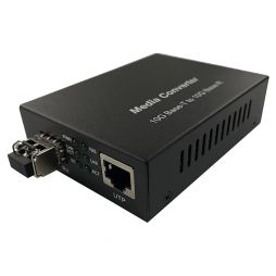 ACTX MM LC 10GBPS 10G RJ45 Copper Ethernet to SFP+ Fiber Media Converter