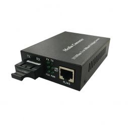 10 100 Base Tx to 100Base Fx Bridging Fiber Ethernet Media Converter