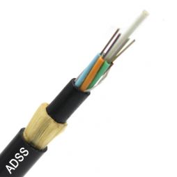 12 24 core Single Mode Multimode Outdoor ADSS Fiber Optic Cable