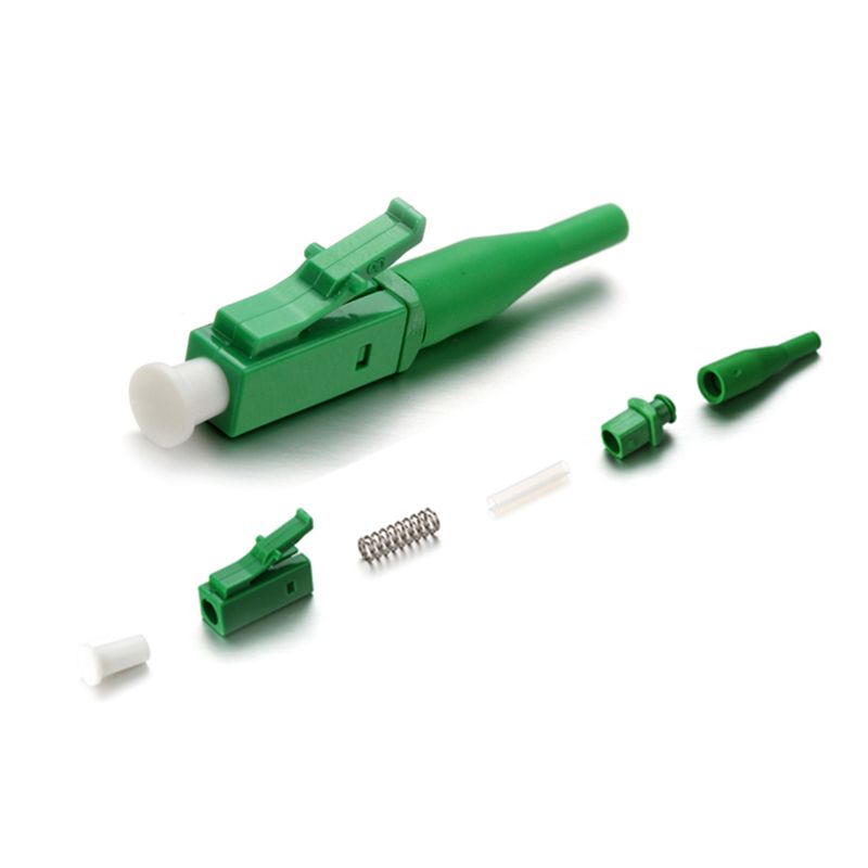 LC APC Fiber optic connector 0.9mm 2.0mm 3.0mm